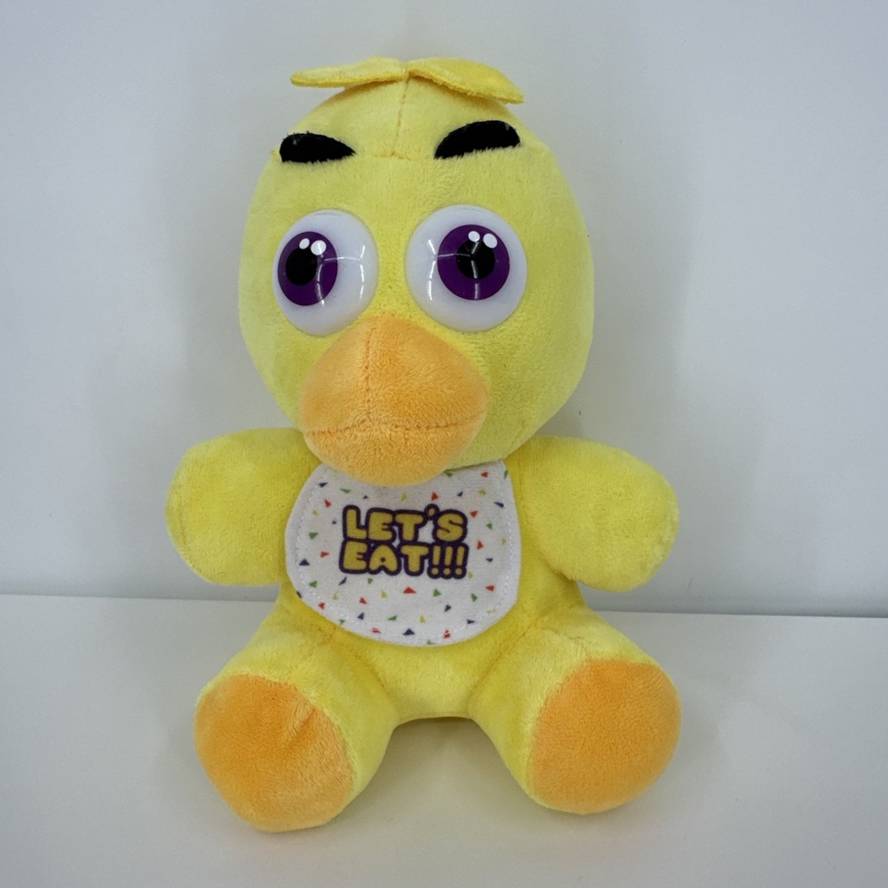 Funko FNAF 9" CHICA Plush Five Nights at‎ Freddys "Lets Eat" Bib Yellow 2021